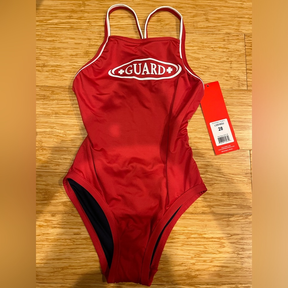 NWT Lifeguard Swimsuit Size 28